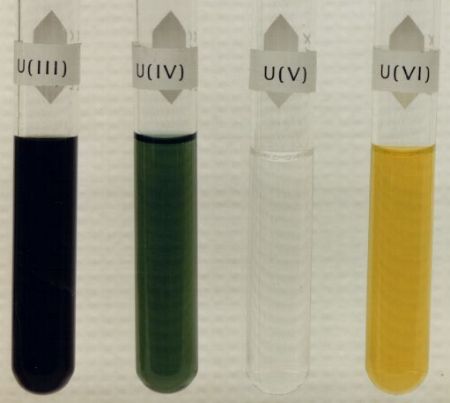 Oxidationsstufen des Uran